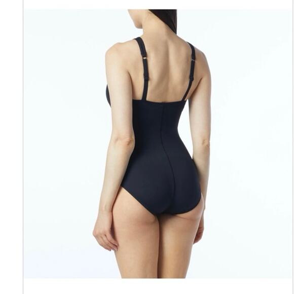 NWT Contours Coco Reef Signature Marquise Underwire One Piece Swim Wmns 10 34C - Picture 2 of 14